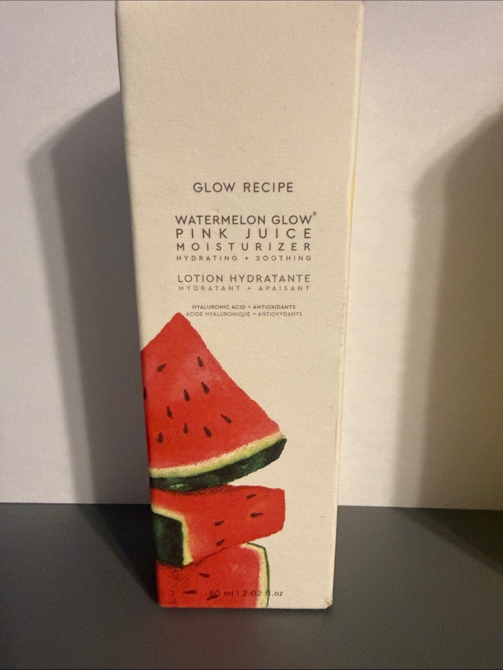 Glow Recipe Watermelon Glow Pink Juice Moisturizer – Red and Green Packaging
